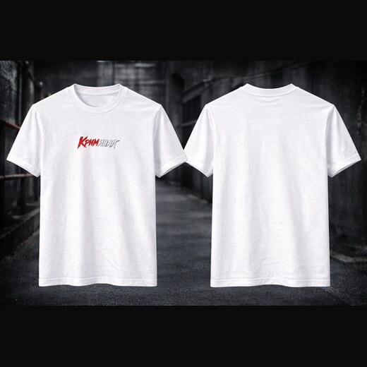 Oversized Tee Clean · Weiß
